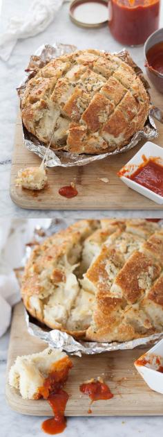 
                    
                        This cheesy bread is always the most popular appetizer on our party spread | foodiecrush.com
                    
                