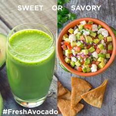 
                    
                        Avocados are a berry. No really, they are. Some countries treat them as such in sweet drinks, others use them more like a vegetable in savory dishes like guacamole.   How do you use them? Sweet or Savory?
                    
                