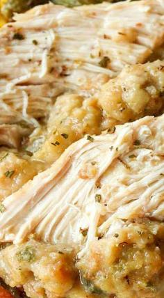 Crock Pot Chicken and Stuffing