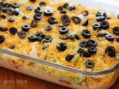 Skinny taco dip- just in time for Cinco de Mayo!