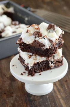 rocky road brownies