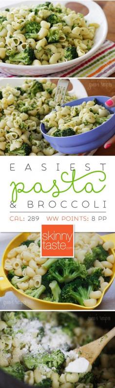 
                    
                        Easiest Pasta and Broccoli Recipe – easy, kid friendly & ready in less than 15 minutes!
                    
                