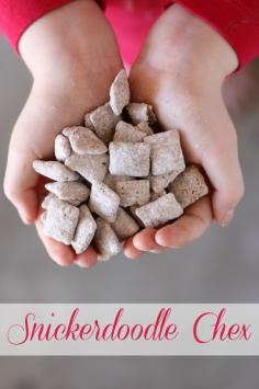 Snickerdoodle Chex -- Awesome recipe!