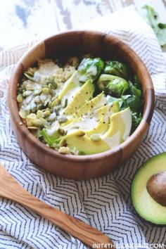 
                    
                        Avocado Quinoa Harvest Bowl
                    
                