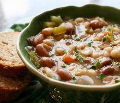 Tuscan Country Bean Soup ♥ Italian Food Forever