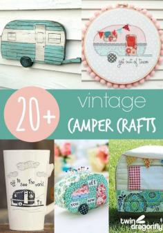 20+ Vintage Camper Crafts