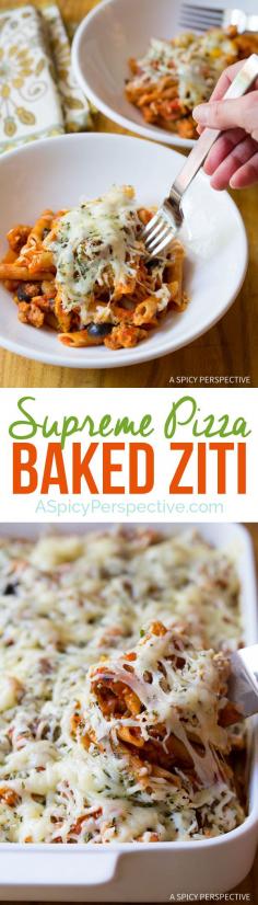 
                        
                            Supreme Pizza Baked Ziti Recipe
                        
                    