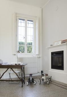 
                        
                            Living room at Casa Errepi, an Italian villa remodel and restoration by Archiplan Studio | Remodelista
                        
                    