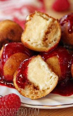 Deep-Fried Cheesecake - #desserts #sweets #breads #recipe #recipes #cooking #food #foodie #foodporn #MyBSisBoss