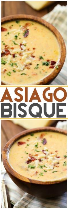 Asiago Bisque soup