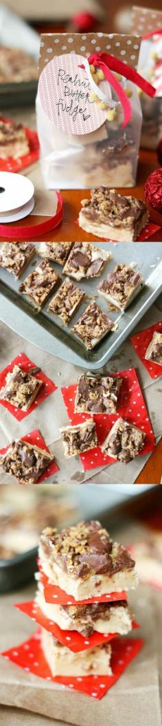 
                        
                            This delicious and smooth peanut butter fudge recipe uses marshmallow creme and Reese's for some added tastiness!
                        
                    