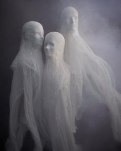 Cheesecloth spirits halloween ghosts halloween pictures happy halloween halloween images halloween decorations halloween ideas halloween decor cheesecloth halloween decoration ideas spirits