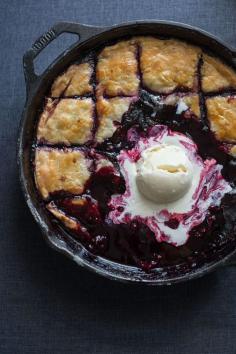 Merlot Boysenberry Pandowdy