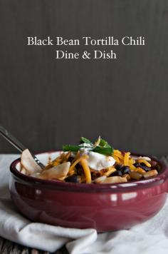 
                    
                        Black Bean Tortilla Chili
                    
                