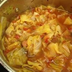 Cabbage fat burning soup!