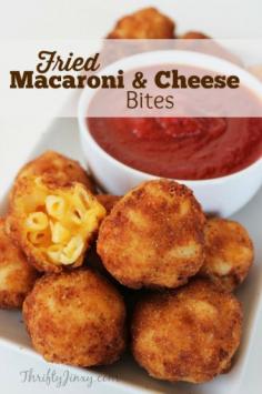 .  I found  #cooking tips here:  http://epaleorecipes.com/   . This Fried Macaroni and Cheese Bites Recipe is perfect as a party appetizer or a game day snack.