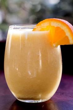 Smoothie recipes - Pineapple Orange Smoothie | girlgonegourmet.com