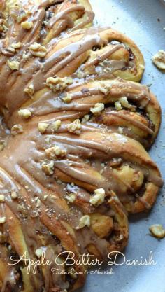 Apple Butter Danish Recipe ~ wonderful for the holidays