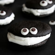 Gluten Free Chocolate Whoopie Pies with Marshmallow