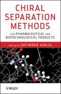 Discusses chiral separations and offers guidance for selecting the optimum method for desired results Chiral separations represent the most intriguing and, by some measures, most difficultseparations of chemical compounds. This book provides researchers and students an under-standing of chiral separations and offers a convenient route to selecting the best separation method, saving considerable time and cost in product development. Considering chiral separations in the biotechnological and pharmaceutical industries, as well as for food applications, Dr. Ahuja provides insights into a broad range of topics. Opening with a broad overview of chiral separations, regulatory considerations in drug product development, and basic issues in method development, the book: Covers a variety of modern methods such as gas chromatography, high performance liquid chromatography, supercritical fluid chromatography, and capillary electrophoresis Deals with the impact of chirality on the biological activity of small and large molecules Provides detailed information on useful chiral stationary phases (CSPs) for HPLC Includes handy information on selection of an appropriate CSP, including mechanistic studies Offers strategies for fast method development with HPLC, SFC, and CE Discusses preparatory methods utilized in the pharmaceutical industry With in-depth discussions of the current state of the field as well as suggestions to assist future developments, Chiral Separation Methods for Pharmaceutical and Biotechnological Products is an essential text for laboratory investigators, managers, and regulators who are involved in chiral separations in the pharmaceutical industry, as well as students preparing for careers in these fields.
