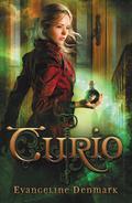 Curio, written by Evangeline Denmark, is the story of Grey Haward's struggles to keep her friends and family safe from their totalitarian government while she's at home, and from afar. After her friend Whit is taken by a patrol for breaking curfew, Grey is willing to give him her ration of the potion that allows citizens to digest their food, believing she is like her grandfather and father, who don't need the potion. After being accused of ration dealing, Grey is on the run and becomes trapped in Curio City with the upper-class "Porcies" and ragged, lower-class clockwork people. She is befriended by another trapped human, Blaise, and they must escape together, or the porcelain Lord Blueboy will try to take her power of being unbreakable by force. Grey needs to return to her own world before her friends and family lose their lives.