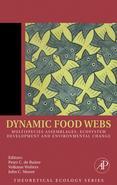 Dynamic Food Webs challenges us to rethink what factors may determine ecological and evolutionary pathways of food web development. It touches upon the intriguing idea that trophic interactions drive patterns and dynamics at different levels of biological organization: dynamics in species composition, dynamics in population life-history parameters and abundances, and dynamics in individual growth, size and behavior. These dynamics are shown to be strongly interrelated governing food web structure and stability and the role of populations and communities play in ecosystem functioning. Dyanmic Food Webs not only offers over 100 illustrations, but also contains 8 riveting sections devoted to an understanding of how to manage the effects of environmental change, the protection of biological diversity and the sustainable use of natural resources. Dyanmic Food Webs is a volume in the Theoretical Ecology series* Relates dynamics on different levels of biological organization: individuals, populations, and communities* Deals with empirical and theoretical approaches* Discusses the role of community food webs in ecosystem functioning* Proposes methods to assess the effects of environmental change on the structure of biological communities and ecosystem functioning* Offers an analyses of the relationship between complexity and stability in food webs