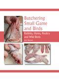 Butchering Small Game and Birds is essential reading for those who have embraced self-sufficiency, and who regard small game and birds, both domesticated and wild, as an essential part of their diet. The book covers rabbits, hare, quail, chicken and turkey as well as game birds and provides comprehensive guidance relating to all aspects of the craft of butchery. It begins with an in-depth examination of equipment and presents instructions on how to use and maintain knives correctly. This is followed by a careful consideration of how to humanely dispatch the animal or bird for butchering with speed and precision. The volume then studies in detail the butchery techniques and procedures including basic small game and bird anatomy, the importance of meat inspection and hygiene and dealing with aged birds and animals. Further sections cover techniques such as paunching, the removal of offal, extraction of shot, skinning, plucking, drawing and dressing birds, washing carcases, jointing rabbits and hares and trussing. The preservation of meat, preparing meat for the freezer and hanging and curing of skins is also covered following the philosophy that every part of an animal or bird that is usable should be used. This invaluable book presents a complete manual for anyone who wishes to become a humane and skilled home butcher, and is superbly illustrated with 164 colour step-by-step photographs.