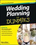 The bestselling wedding planning guide-now updated! Congratulations, you're planning a wedding! Besides obtaining a fancy tuxedo and a stunning gown, organizing a wedding ceremony takes creativity, planning, and diplomacy. The whole ordeal can seem overwhelming at first, but with lots of guidance, you'll plan a wedding people will remember for ages. Wedding Planning For Dummies demystifies and simplifies all the details that go into the Big Day, providing inspiration and innovative ideas to personalize your wedding celebration and, of course, make it fun for everyone-especially you! Expert wedding planner Marcy Blum walks you step-by-step through everything you'll encounter as you plan your wedding, from choosing a reception site to picking a photographer-and everything in between. 20% new and updated content Keep track of expenses with a wedding budget Negotiate contracts and surf online for wedding deals Get those pesky financial technicalities out of the way Plan a weekend wedding, a themed wedding, same sex wedding, and other celebrations Plan for various wedding customs and rites Throw a great reception with music, food, drink, and cake The 4-1-1 on the latest and greatest trends in wedding registries, rings, photos, and the honeymoon Packed with tips for saving money and common kitsch you should avoid, this is the ultimate guide to satisfying everyone on the Big Day-while making all of your fairytale dreams come true.