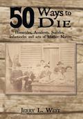 50 Ways To Die is a compendium of death and sometimes violent crimes occurring in the county, and the social trends that surround them. West's research centered on records of Coroner's Inquest and microfilm of the newspaper, Yorkville Enquirer, both of which are archived at the History Center in York. The inquests records had not been studied until West began his research which coincided with members of the staff and volunteers were indexing. A great deal of appreciation is extended to Archivist Nancy Sanbet, her staff and the several volunteers who assisted. And a special thank you to Miles Gardner who gave the idea for this book by his Murder and Mayhem in Old Kershaw. This book gives accounts of murders, suicides, accidental deaths and gruesome infanticides, ending in 1929. West has randomly extracted more than twenty murders, some of which are still retold in local kitchens and living rooms. The list includes the 1929 chilling murder of Faye Wilson King by her husband, Rafe. This murder brought national publicity to the small western York County town of Sharon. Also included is the 1922 murder of playing children by a man angry over water in Clover, and the brutal murder of Johnny Lee Good in 1888. People of York County have murdered over women, food, liquor, money, slander and unpaid bills and they did it with planks, bare hands, guns, knives and even ironing boards. Sometimes these occurred on the spur of the moment with overheated blood and sometimes with cold calculation. While most crimes were white on white or black on black, the subject of race has been excluded expect in cases where mentioning it was for clarification. One thing is clear in many of these cases, justice came to some, and the times were certainly not safe for minorities, the poor, and children.