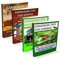 Garden Tips For Four Seasons This 4-Book gardening bundle offers a great deal on the individual book purchases. Highlighting the different gardening tasks throughout the gardening seasons, it is a book packed with things to do throughout the vegetable gardening year. Episodes included in this bundle are&hellip;Book 1: Gardening Tips For Autumn: The Food Growers Top 5 Jobs For The Fall Book 2: Gardening Tips For Winter: The Food Growers Top Jobs For The Winter Book 3: Gardening Tips For Spring: The Food Growers Top Jobs For The Spring Planting Season. Book 4: Gardening Tips For Summer: The Vegetable Gardeners Top Jobs For The Summer Growing Season. Tasks covered include such things as Composting, pruning, plant care, plant support, organic pest control, harvesting, planting, growing, harvesting, plant hardiness zone maps for the United States and the United Kingdom. Many tasty recipes are also included thanks to F.A. Paris excellent recipe books covering jams, pickles, marmalades, and tasty soup dishes - ideal for making the most out of your gardening efforts.