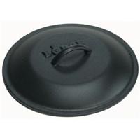 The Lodge Logic 10-1/4" Skillet Cover can replace a lost lid, or just serve as an extra. Iron covers have self-basting tips to allow juices to continually baste the food as it cooks. 10-1/4" diameter. Built-in handle. Made in USA. Manufacturer model #: L8IC3. Durable cast iron lid for Lodge 10-1/4" cast-iron cookware Same great pre-seasoned cast iron performance for great heat retention and durability Fits all Lodge 10-1/4" skillets, deep skillets, Dutch Ovens, and chicken fryers Self-basting tips - allow juices to continually baste the food as it cooks Introducing Lodge Logic: Ready-to-use cast-iron cookware, pre-seasoned for consistent performance! For more than 100 years, Lodge has been perfecting the process of making cast-iron cookware, formulating the perfect metal chemistry to create durable cookware with incredible heat retention and distribution. In the past, the seasoning process was never complete until someone cooked countless batches of fried chicken, catfish and cornbread in the pan or pot to burnish it to a black patina, creating a piece of cookware that could be handed down like an heirloom. Lodge Logic removes the waiting, thanks to a newly-developed seasoning process. Lodge's electrostatic spray system applies a proprietary vegetable oil combination to deeply penetrate the pores of the iron. The result? Seasoned cast-iron cookware from Lodge you can use it right out of the box.