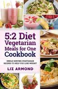 5:2 Diet Vegetarian Meals for One CookbookEasily Lose at least 3-5 pounds a week by dieting for only 2 days a week. Losing weight can be difficult, and knowing which diet to follow can be even harder especially if you are dieting alone. The 5:2 Diet Vegetarian Meals for One Cookbook will help you use the 5:2 Fast Diet or 2 Day Intermittent Diet to achieve your weight loss goals. There are over 80 recipes for you to enjoy including some delicious breakfasts, lunches and dinners. All recipes are in single portions to make your diet days easier to manage. The Author put together this cookbook to complement her series of 5:2 recipe cookbooks. She has adapted her most popular recipes to help dieters who don't want to scale down standard recipes or freeze extra portions. Even though it is one of the most talked about diets around, there are only a few recipe books on the market today that contain single meals. There are even less that have enough easy to cook Vegetarian recipes that don't use expensive or hard to find ingredients. As a bonus, this book also includes a ton of varied and interesting breakfast recipes for those of you who need them. The amount of weight that people can lose on this diet is amazing and all without feeling deprived or hungry. The recipes are low calorie and healthy and make use of the basics in your home and local stores as well as fresh seasonal foods. Most of the recipes included in this book you can adapt for those not dieting in your family. You just add potatoes, rice, or pasta as desired. Includes:- Smoothies less than 100 & 200 calories- Cooked breakfasts- Grouped in 100, 200 and 300 calories- Recipe illustrations- Help and Advice on the 5:2 Fast Diet- Calorie Counter- Snacks & Treats with calorie count This is a great cookbook for easy weight loss without going hungry. Get started today and just see how much weight you can lose in the first week alone.