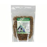 Dried mealworms are easier to feed and less messy than live mealworms. 100% natural dried mealworms for feeding your backyard birds year round. Insect loving birds will devour these for breakfast lunch and dinner! Feed alone or mix with seed. More protein than live mealworms! Dimesnions: Depth:7 Width:7 Length:13