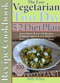 Over 55 delicious, tasty, low-fat and low-calorie Vegetarian Diet Recipes: all under 300 calories! Are you interested in an effective diet plan that will help you lose weight and improve your health, whilst still allowing you to eat all of the foods that you love? What about a diet plan when you just need to focus your effort into just two days a week, leaving you relaxed and free to eat well on the remaining five days? The Two-Day 5:2 Diet Plan is an extremely popular way to both lose weight and improve your overall health. It is a plan that is: easy to understand easy to adapt to your own lifesytle easy to stick with. The Two-Day 5:2 Diet Plan also suits anyone who, over a sustained period of time, has struggled to maintain their self control or become very bored of the routine when dieting. With the Two-Day 5:2 Diet Plan, as you diet for just two (non-consecutive) days a week, you: only need to maintain self-control in short bursts don't get bored as within 24 hrs you can eat whatever tickles your taste buds! No calorie counting is great on the 5 days per week of normal healthy eating but it's a hassle to find tempting meals that keep you feel full on your Two Fast Days? This is where The Easy Vegetarian Two-Day 5:2 Diet Plan Recipe Cookbook comes in, with all recipes under 300 calories. You will be able to eat Breakfast, Lunch & Dinner on your Fast-Diet-Days, keeping hunger (and boredom) at bay, with delicious Vegetarian recipe ideas such as: Spiced Plum Breakfast Parfaits 99 cals Skinny Egg & Cheese on Rye 97 cals Lite Spiced Butter Bean & Butternut Squash Soup 99 cals Skinny Grilled Ruben Sandwich 195 cals Quick & Skinny-licious Creamy Lemon & Mushroom Spaghetti 224 cals Vegetable Pot Pie 261 cals Packed full of flavourful, natural, healthy ingredients, these delicious vegetarian recipes won't leave you feeling hungry or unsatisfied after eating. This book provides all the information that you need to understand how this diet works, who it is suitable fo
