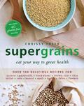 With more than 100 easy recipes made with simple ingredients, Supergrains will teach you just how delicious grains can be. Including recipes for breakfast, lunch, dinner and desserts, many of which are gluten-free, Supergrains features twelve different grains that are high in health benefits and low in calories. From a poached chicken, barley, mint, zucchini & pine nut salad to orange and almond syrup cake, Chrissy Freer will help you discover the benefits of the supergrains and how enjoyable they can be. It has never been easier to cook your way to great health!