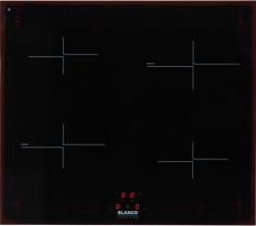 Blanco 60cm 4 Zone Induction Touch Control Cooktop (Black Glass)(BIC604T)(New) Recommended Retail Price (RRP) - &#36;1999 as of July 2015. Made in Italy Features - 9 stage scrolling temperature: With 9 different settings, you can select the ideal cooking temperature for all types of foods to provide the perfect cooking results. Boost Functions: Convenient feature on 2 of the zones whereby the cooking zone selected 'boosts' to the maximum power level and will stay on maximum power for 5 minutes (unless deactivated). Large 21cm zone with 3000W power: A zone that is big enough to accommodate most pots and pans and powerful enough to cook even the most heat demanding dish ie stirfry. Overflow cut off: Safety feature of the cooktop, the unit will shutdown automatically if: Pan is boiling over and spills into the touch controls OR A damp towel is placed over the touch controls. Pot Detection: Once a pot in placed on any zone it will automatically detect it and heat up the zone accordingly. Once the pot is removed the zone will cool down immediately. Locking function: A safety feature to help prevent children from accessing cooktop controls. User can either 'lock' the cooktop either whilst in operation or when it is off. 99 minute Timer on all zones: Each zone has its own 99 minute timer function - a convenient and easy way to program the cooking time on any cooking zone. When the timer ends a beep will sound to advise the cooking is finished. Specifications - Induction Zones: 4 zones Controls: 9 stage touch control Connection cable length: 1.6 metres Power requirement: 6.4 kW Connection: 220-240V - 32 amp - hard wirng required ELEMENT RATINGS: Front Left: 1400/2000W Rear Left: 1400W Front right: 1400W Rear right: 2300/3000W ZONE DIAMETERS: Front Left: 190mm Rear Left: 160mm Front right: 160mm Rear right: 210mm Dimensions (HxWxD): 62 x 580 x 510mm Cut Out (WxD): 560 x 490mm (Please allow an extra mil on all sides to cater for screws that project out on all 4 sides) 90 years of impeccable design and manufacturing experience goes into every product made. Blanco's aim is to deliver the best in European styling and quality German craftsmanship with products that have outstanding Form, Function, Innovation and Precision.
