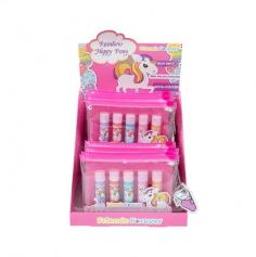 Mgirlcosmetic 5 Pcs/Bag Kids Lip Gloss Kit Children Girl Lip Makeup Set 
https://www.mgirlcosmetic.com/product/kids-makeup-kit/5-pcs-bag-kids-lip-gloss-kit-children-girl-lip-makeup-set.html
1.Science and style: Get chic with chemistry as you learn the science behind creating lip glosses that move like lava with the niverse lip gloss!
2.Good for children: Mix, fill, learn , this interactive doesn’t just make it easy to create 5 shimmery lip glosses, it makes learning fun!
3.Experiment and Analyze: Investigate differences in densities and see molecular science in action every time you shake your lip gloss tubes!
4.Bonus Poster: Keep the fun going with an engaging, content-rich bonus poster to hang wherever you please!
5.Respect our friends: Every component in the You niverse Lava Lip Gloss Lab has been designed with vegan-friendly formulas 