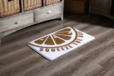 Absorbent floor mats are designed to soak up liquids, dirt, and debris from shoes and other objects as they pass over the mat.