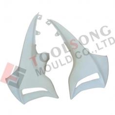 https://www.toolsong.com/product/two-wheeler-mold/
Injection mold for pair motorcycle side panels, which can be installed on the left and right sides. Mold steel P20, cold runner system.