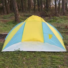 https://www.yjtent.com/product/sun-shelter-beach-tent/fishing-tent.html
Multifunctional sunshade fishing tent with novel style and fresh and bright color. What are people most afraid of when fishing? They fear of sun and rain. The sunshade tent can solve these problems well, because the fabric is not only waterproof but also sun resistant and UV resistant. 