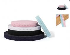 Knitting elastic bands(https://www.aoyaelastic.com/product/knitting-elastic-band.html)
Application:

Knitting elastic bands can be divided into knitted button belts, knitted drawstring belts, knitted adhesive buckle belts, knitted mesh elastic belts, knitted fishline belts, etc. It is widely used in clothing, home textiles, medical and epidemic prevention, bags, shoes and hats, outdoor sports, automobile accessories, and other fields.
