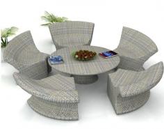 Six-Pieces Outdoor Rattan Sofa Set（https://www.outdoorfurnituresupplier.net/product/complete-sofa/sixpieces-outdoor-rattan-sofa-set-rattan-flowershaped-with-a-round-table-dining-table.html）
Our Patio Conversation Set's cushions and pillows can be unzipped, easy to clean and looks like new. Stylish wicker is durable but lightweight, the pillows adds elegance for any outdoor setting of your patio decoration. This Patio Conversation Set's Elegant dining table without glass on top is able to hold your snacks, drinks or books, which is more convenient and enjoy your patio time.Meantime,you don't have to worry aboout the glass will be broken when using it. 
    Washable&Comfortable Cushions For all of cushions and pillows, covers can be removed with zipper and washed. There is nothing to be worried about if juice you are drinking spill on the cushions.Considering that the material of cushion fabric,it is just washed with hose or mild soap.