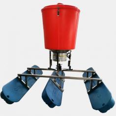 Solar Powered Auto Feeder(https://www.paddlewheelaerator.net/product/auto-feeder-machine/high-quality-solar-powered-auto-feeding-machine-for-fish-pond-and-shrimp-pond-2.html)Reduced feed consumption and increased production.

In order to avoid the trouble of erecting power line.

Therefore, we have specially designed solar feeders for Central American fisheries.

The device combines the solar power supply system and the output.
