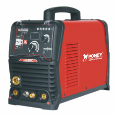 This is an excellent welding machine that suits various metal processing treatments and fabrication, it is strongly built yet light weighted that features versatile functions for MIG, MAG, FCAW, HF plasma cutting and MMA. It adopts the most advanced inverter synergic welding technology, effortless one-touch setup for desired welding or cutting process. We use semi-automatic machine digitally processed and use easy arc starting and smooth arc to ensure perfect welding result. Strong IGBT tubes were used to ensure powerful welding capability. It is ideal for civil and light industrial use.

poneywelding.com
