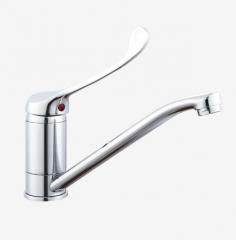 New style single handle cabinet tap
https://www.yxfaucet.com/product/kitchen-faucet/new-style-single-handle-cabinet-tap-modern-cooking-mixer-kitchen-faucet.html
Brands:	YX	Handle Material：	Zinc
Model:	YX-14	Cartridge：	35mm/40mm Ceramic catridge (Chinese or international brand available)
Terms of payment and delivery:	Sea or rail transportation	Surface Finishing：	Brushed/Polished